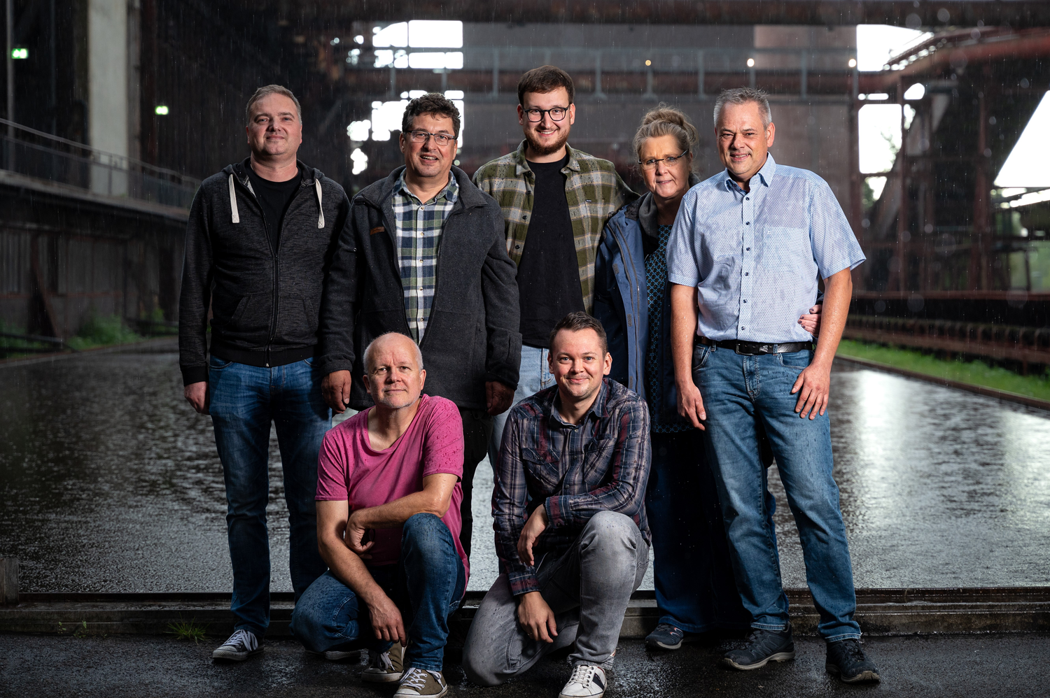 Gruppenbild Wildes Ruhrgebiet - Zollverein